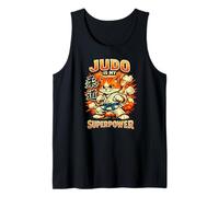 « Le Judo, C'est Mon Super-Pouvoir » - Un Adorable Chat Débardeur