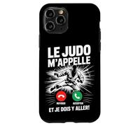 Le Judo m'appelle Et Je Dois Y Aller Passion Coque pour iPhone 11 Pro