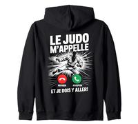Le Judo m'appelle Et Je Dois Y Aller Passion Sweat à Capuche