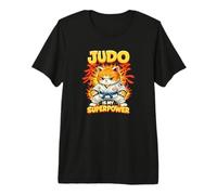 « Le Judo Mignon, C'est Mon Super-Pouvoir » : des Chatons T-Shirt Haut de Gamme
