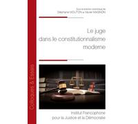 Le juge dans le constitutionnalisme moderne - Stéphane Mouton - Inst.francophone Pour La Justice Et Democratie - broché - Essai
