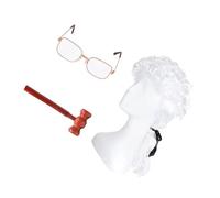 Le Juge D'avocat Synthétique Cosplay Wigs Convient À Longs Perruques 'avocat Ondulé Pour Le Costume 'événement Scolaire Scolaire