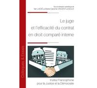 Le juge et l'efficacité du contrat en droit comparé interne - Yan Laidié - Inst.francophone Pour La Justice Et Democratie - broché - Etude