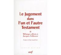 Le jugement dans l'un et l'autre testament, ii Collectif (Auteur)