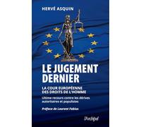Le jugement dernier - La cour européenne des droits de l'Homme