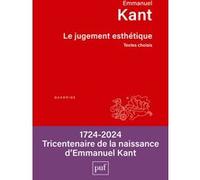 Le Jugement Esthétique - Textes Choisis