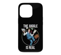 Le Juggle est Un véritable équilibre de Jongleur de Bureau Mignon Coque pour iPhone 13 Pro