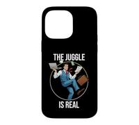 Le Juggle est Un véritable équilibre de Jongleur de Bureau Mignon Coque pour iPhone 14 Pro Max