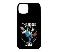 Le Juggle est Un véritable équilibre de Jongleur de Bureau Mignon Coque pour iPhone 15 Plus