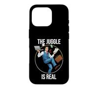 Le Juggle est Un véritable équilibre de Jongleur de Bureau Mignon Coque pour iPhone 16 Pro