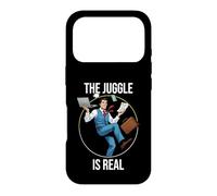 Le Juggle est Un véritable équilibre de Jongleur de Bureau Mignon Coque pour iPhone 17 Pro