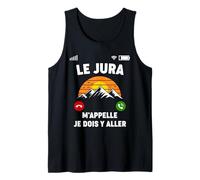 Le Jura M'Appelle | Humour Montagne Randonnée Drôle Débardeur