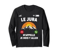 Le Jura M'Appelle | Humour Montagne Randonnée Drôle Manche Longue