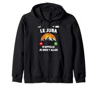 Le Jura M'Appelle | Humour Montagne Randonnée Drôle Sweat à Capuche