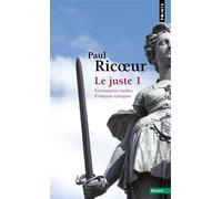 Le Juste 1 - Paul Ricœur - Points - Poche - Essai