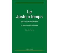 Le juste à temps - produire autrement - Claude Marty - Hermes Science Publications - Livre