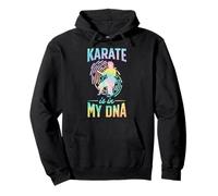 Le karaté est inscrit dans Mon Empreinte Digitale Sweat à Capuche
