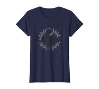 Le Karma est réel : la Sagesse de l'équilibre Spirituel du Yin Yang T-Shirt, Femme, Bleu Marine, XS
