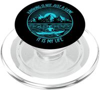 Le Kayak n'est Pas Seulement Un Jeu, C'est ma Vie - Canoë Kayak PopSockets PopGrip pour MagSafe