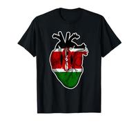 Le Kenya est dans Mon cœur La Tribu Masaï d'Afrique T-Shirt