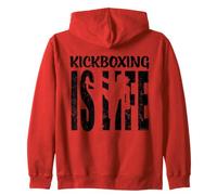 Le Kickboxing est la Vie | Combattant Boxeur d'arts Martiaux Sweat à Capuche
