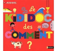 Sylvie Baussier – Le Kididoc des comment ? – Livre pop-up, Dès 4 ans – Cartonné