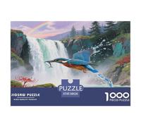 Le Kingfisher1000 Piece Jigsaw Puzzle for Adults Family Game oiseauxFun and Challenging for Home Decoration Great Gift Idea38x26cm/1000pcs