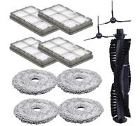Le kit d'accessoires de nettoyage pour Ultenic MC1 comprend une brosse principale, des brosses latérales, des unités de filtre et des chiffons pour un entretien efficace de l'aspirateur
