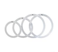 Le kit d'anneaux de réduction du son comprend quatre silencieux haute performance pour une utilisation avec des tailles de tambour standard allant de 10 à 16 pouces (C)