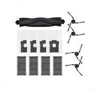 Le kit d'aspirateur pour Dreame For Mova E40 Ultra contient une brosse principale, des brosses latérales, des filtres, des sacs à poussière, une solution de nettoyage efficace pour les propriétaires