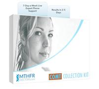 Le kit de collecte de test génétique COMT est livré avec une interprétation des résultats et un soutien en direct 7 jours par semaine - Écouvillon de joue