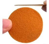 Le kit de disques abrasifs est livré avec 100 pièces de papier floqué de 5 cm de diamètre avec une large sélection de grains de soixante à dix mille