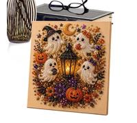 Le Kit De Perles D'Art D'Halloween Fantôme En 3D Adorable Et Effrayant