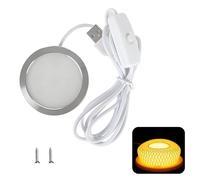 Le Kit d'éclairage de Lampe LED d'assemblage de modèle d'imprimante 3D, Compatible avec Bambu Lab LED Lighting Kit 001, Comprend Lampe LED, Vis et Ruban Adhésif,pour Projets DIY