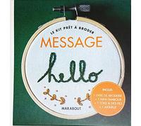 Le kit prêt à broder Message