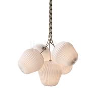 Le Klint Suspension The Bouquet avec 5 abat-jours Ø75cm blanc H x Ø 75x75cm