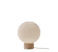 Le Klint Model 375 Lampe de table chêne brillant - papier - 18 cm