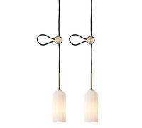 Le Klint Pliverrè Lampe à suspension Blanc