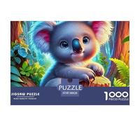 Le Koala 1000 Pièces Adultes De Puzzle Adultes De Puzzle Animal Classiques Cadeau Jeu De Créatif Impossible 38x26cm/1000pcs