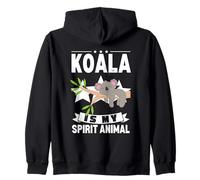 Le Koala est Mon Animal Spirituel, Dessin animé Kawaii, Koalas drôles Sweat à Capuche