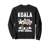 Le Koala est Mon Animal Spirituel, Dessin animé Kawaii, Koalas drôles Sweatshirt