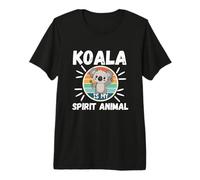 Le Koala est Mon Animal Spirituel, Dessin animé Kawaii, Koalas drôles T-Shirt Haut de Gamme
