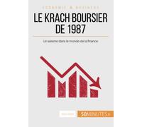Le krach boursier de 1987: Un séisme dans le monde de la finance