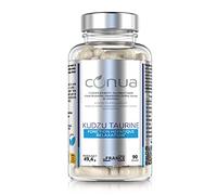 Le Kudzu Valériane Taurine Conua | FONCTION HEPATIQUE RELAXATION* | Choline, Magnésium Vitamines B1, B6 et B12 | Sans Additifs | Standardisé en ISOFLAVONES | Antioxydant Puissant | VEGAN