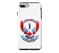 Le lac Ontario pour Toujours, Le Canada, jamais l'Amérique, Les Amis Canadiens Coque pour iPhone 7 Plus/8 Plus