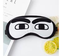 Le lait déchiquette le masque d'oeil de sommeil de bande dessinée, masque drôle mignon de sommeil de couverture d'oeil d'anime, sommeil des aides voyage reste Eyepatch