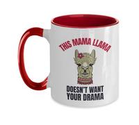 Le Lama Ne Veut Pas De Vos Histoires. Tasses Porcelaine Tasse Avec Poignée Tasse À Café 330Ml Pour Ami Femme Homme