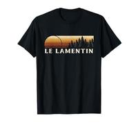 Le Lamentin, France Evergreen Vintage Sunset T-Shirt