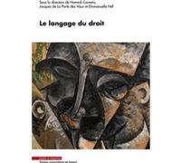 Le langage du droit Hamedi Camara (Auteur), Emmanuelle Nef (Auteur), Jacques De La Porte Des Vaux (Auteur)