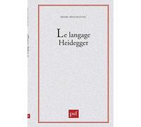 Le Langage Heidegger